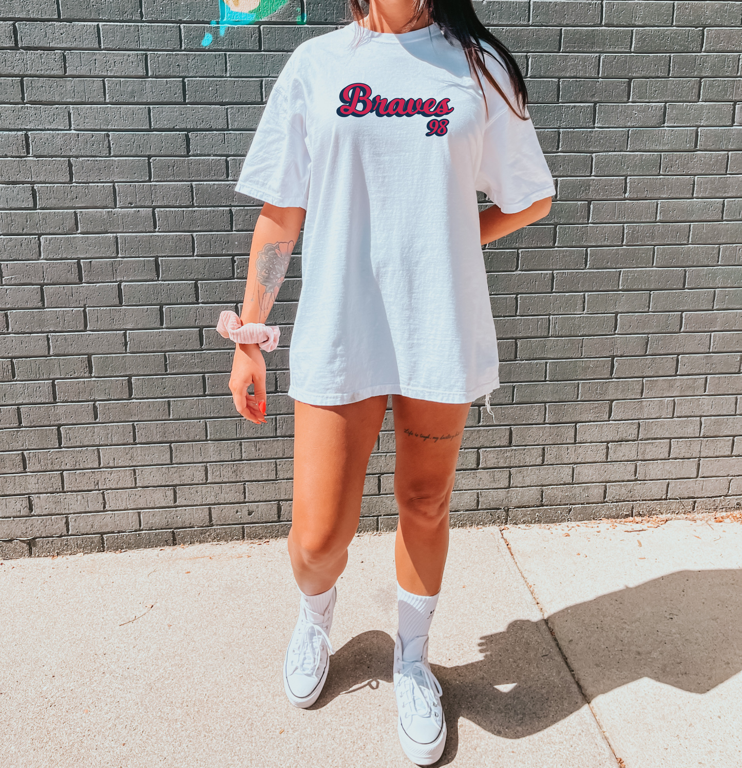 1998 Braves tie-dye tee - Gem